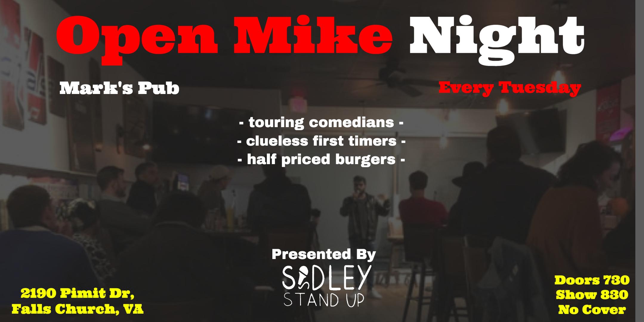 Marks Pub Open Mic Night [Stand-up Comedy]