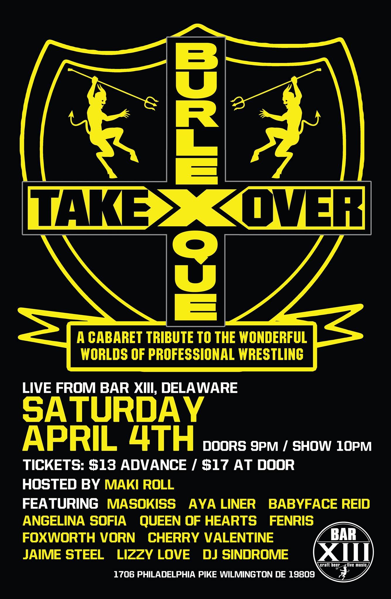 BurleXque Takeover : A Cabaret Tribute to Pro Wrestling