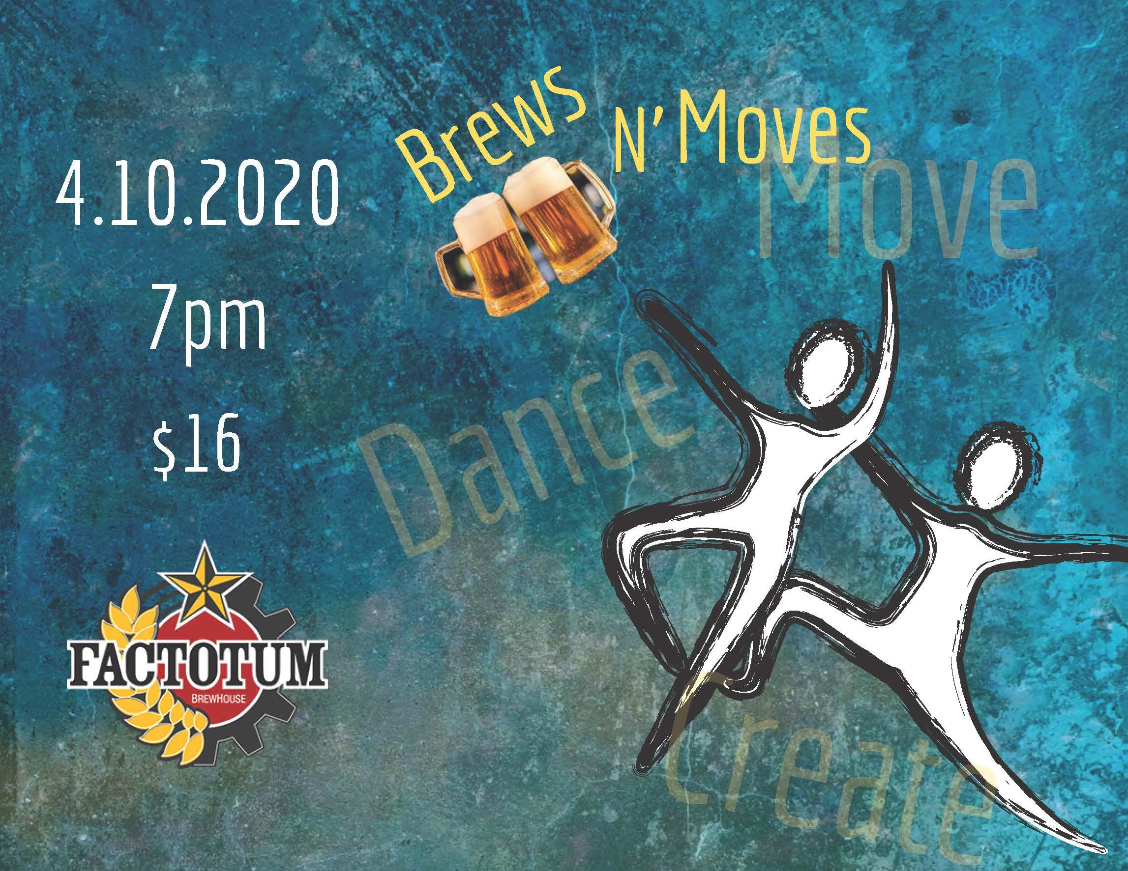 Brews N' Moves- Creative Dance at Factotum Brewhouse