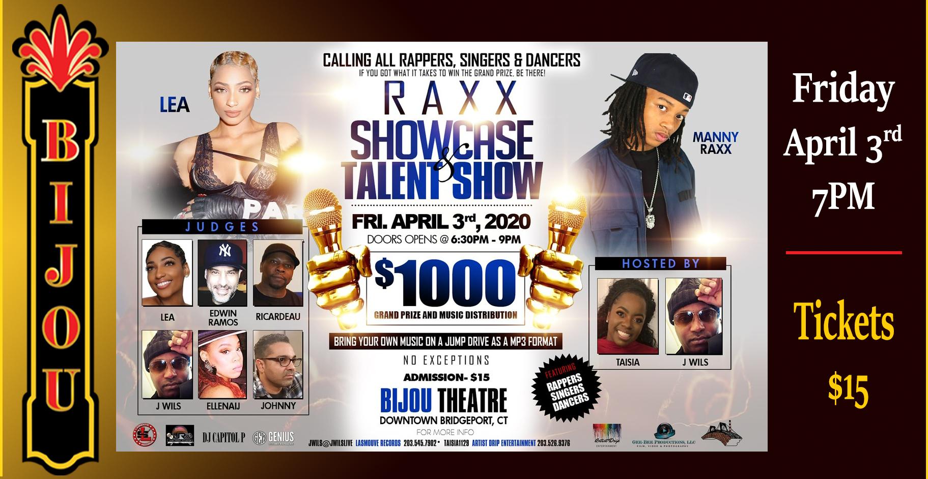 Raxx Showcase & Talent Show