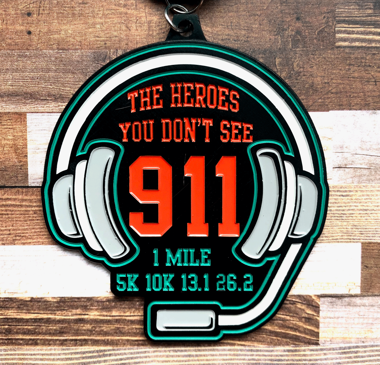 Only $9! The Heroes You Don't See 1 M 5K 10K 13.1 26.2 -Lansing