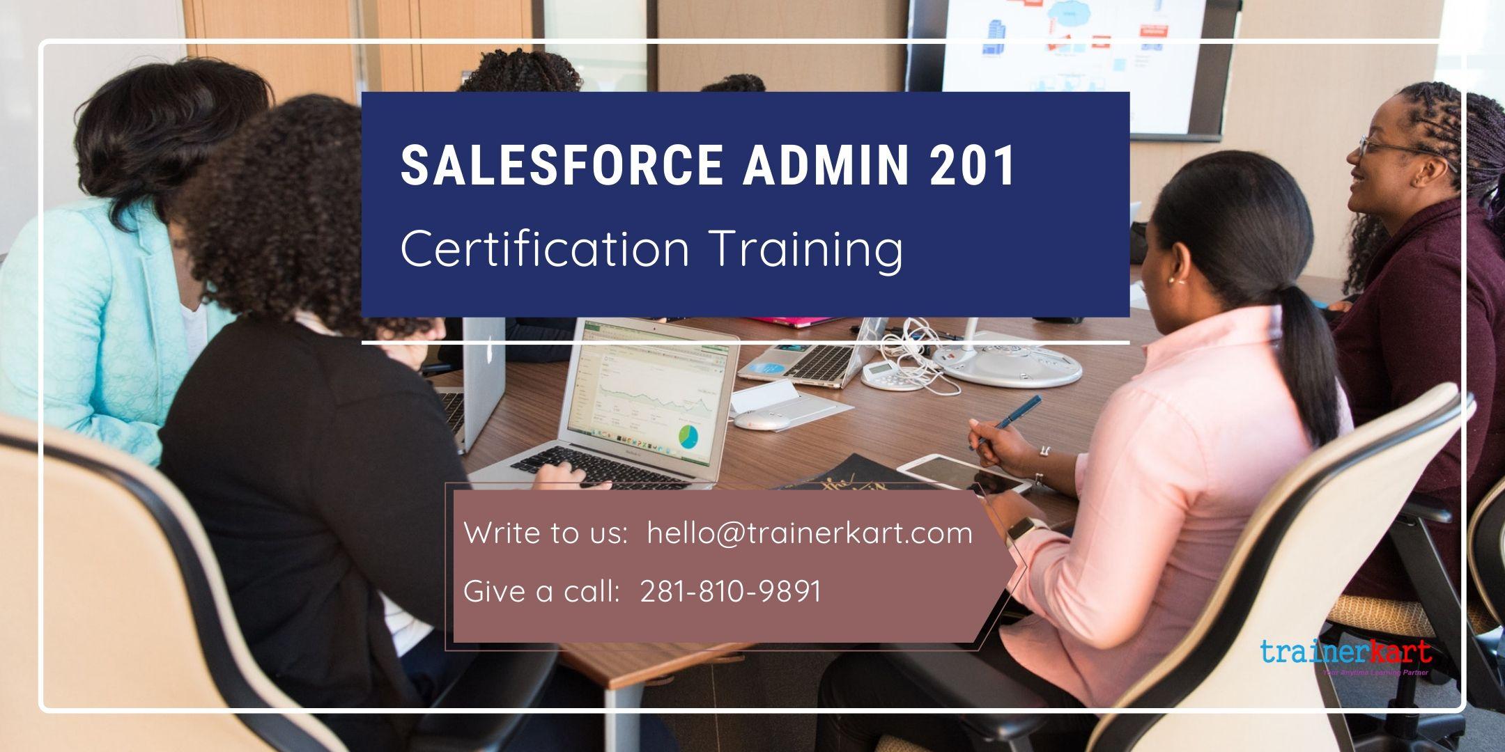 Salesforce Admin 201 4 day classroom Training in Greater New York City Area