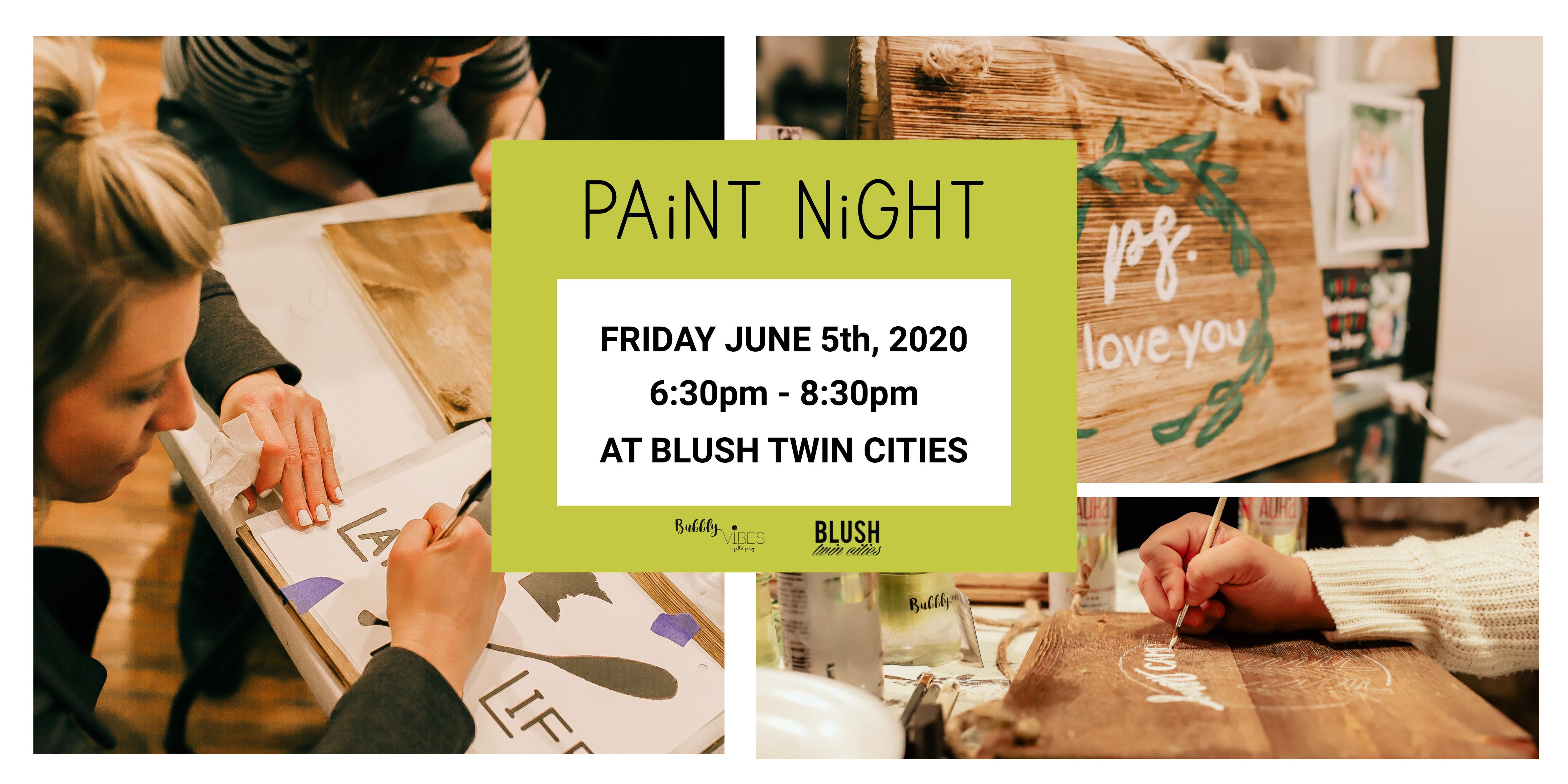 Paint Night Workshop at Blush Twin Cities Boudoir Photography