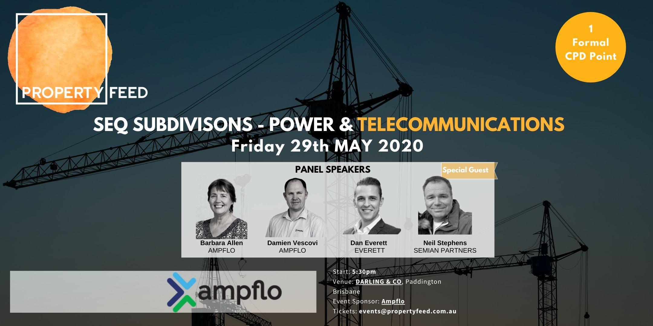 PROPERTY FEED May 2020 - SEQ Subdivisions - Power and Telecommunications