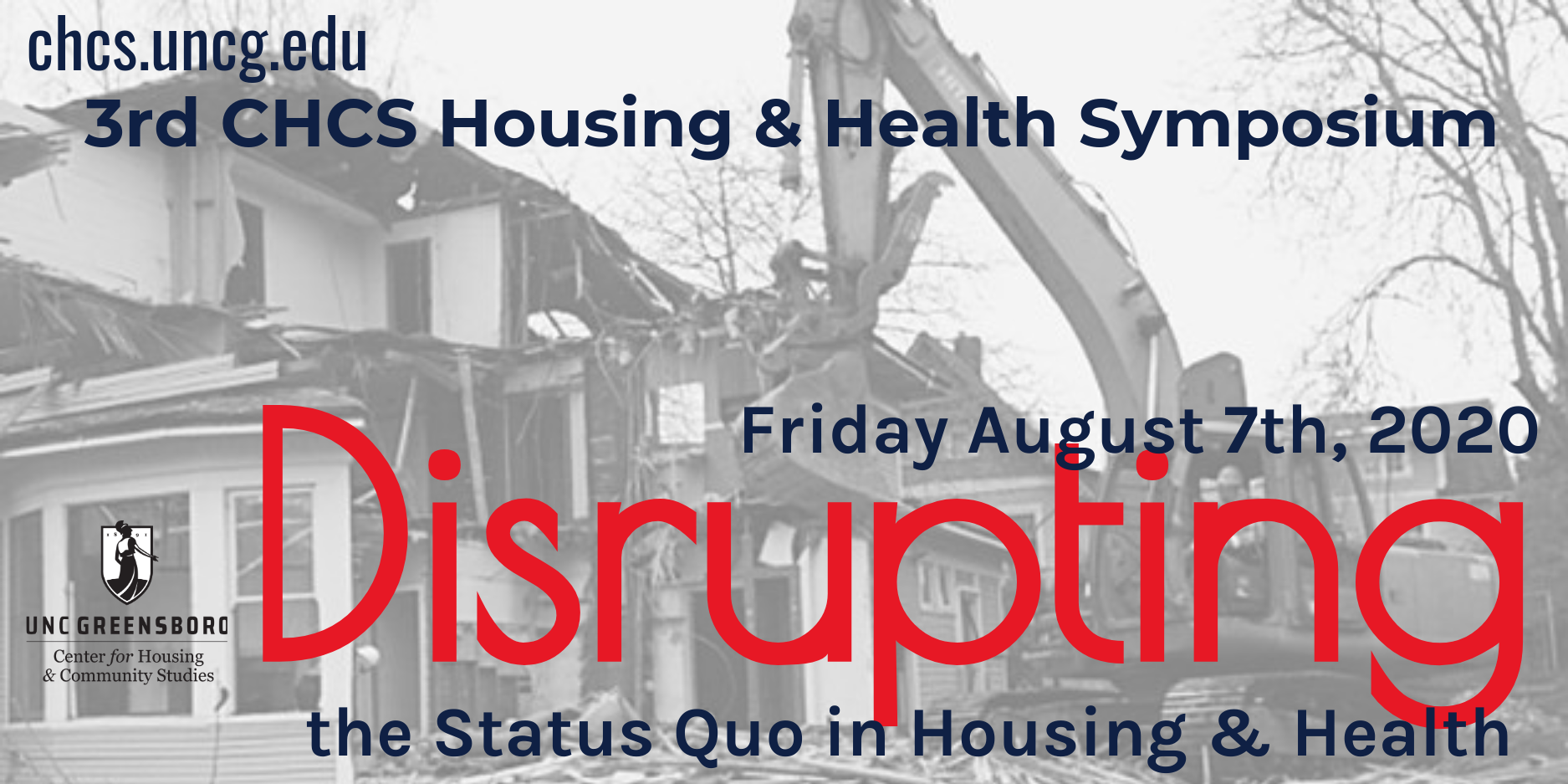 2020 UNCG Health and Housing Symposium - Disrupting the Status Quo