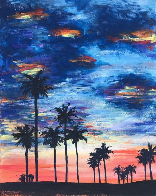 'California Dreamin' - Fun Paint and Sip Event