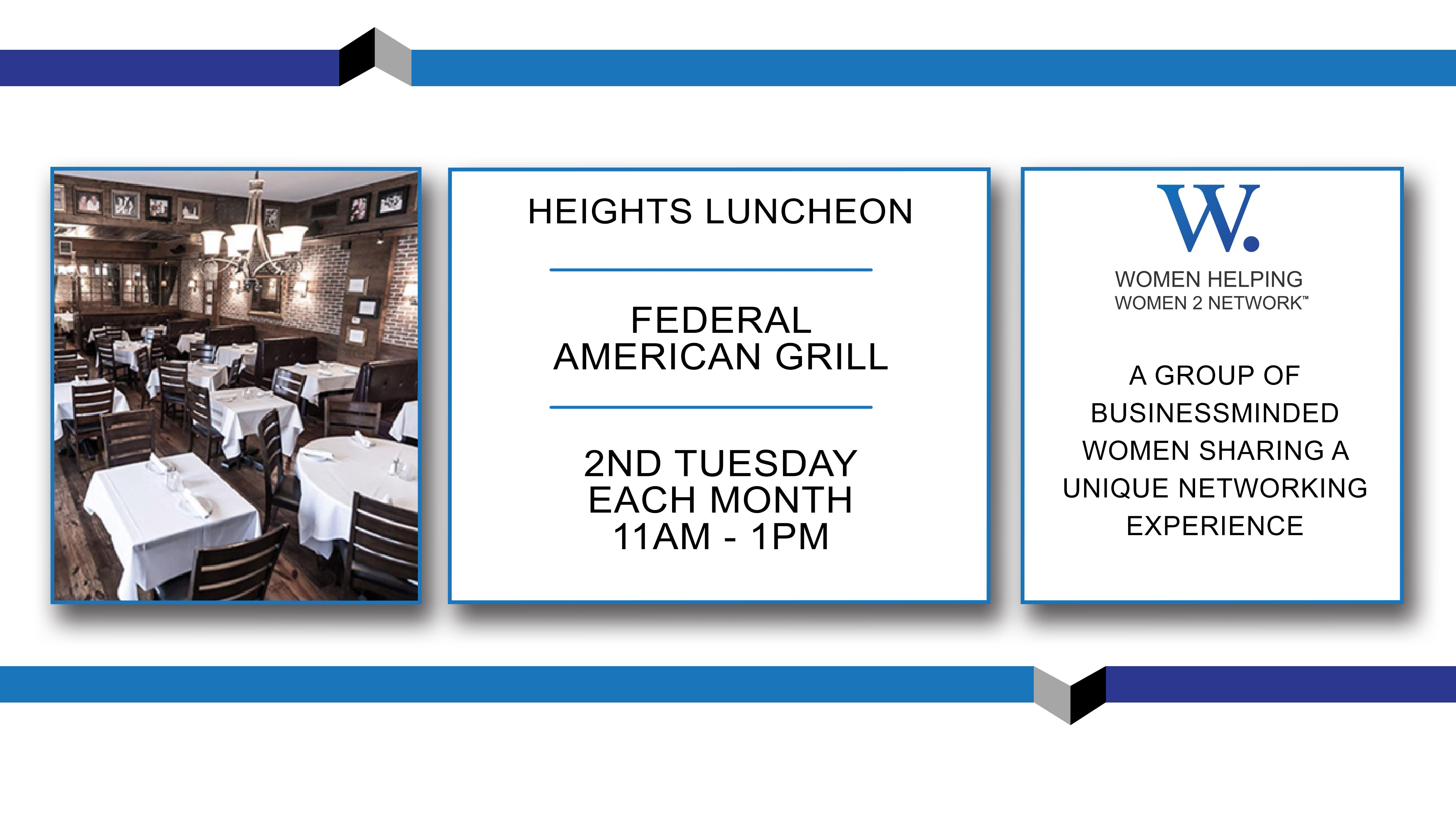 WHW2N - Heights Luncheon