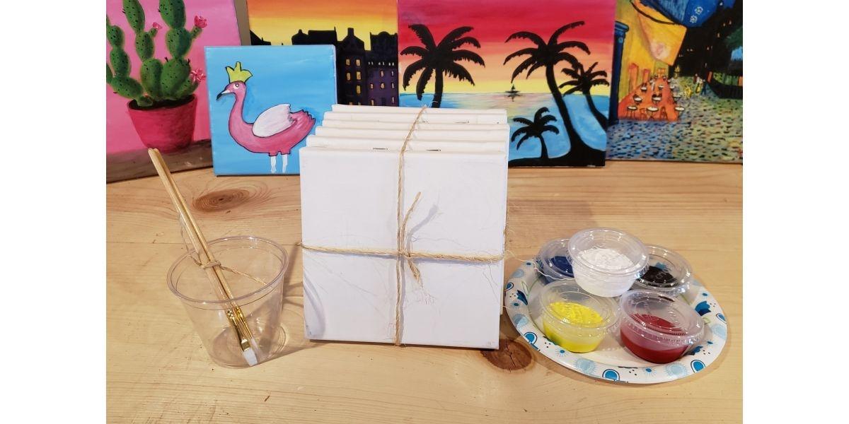 NEW - Curbside Crafts! - Pick up and Paint - Canvas (06-02-2020 starts at 2:00 PM)