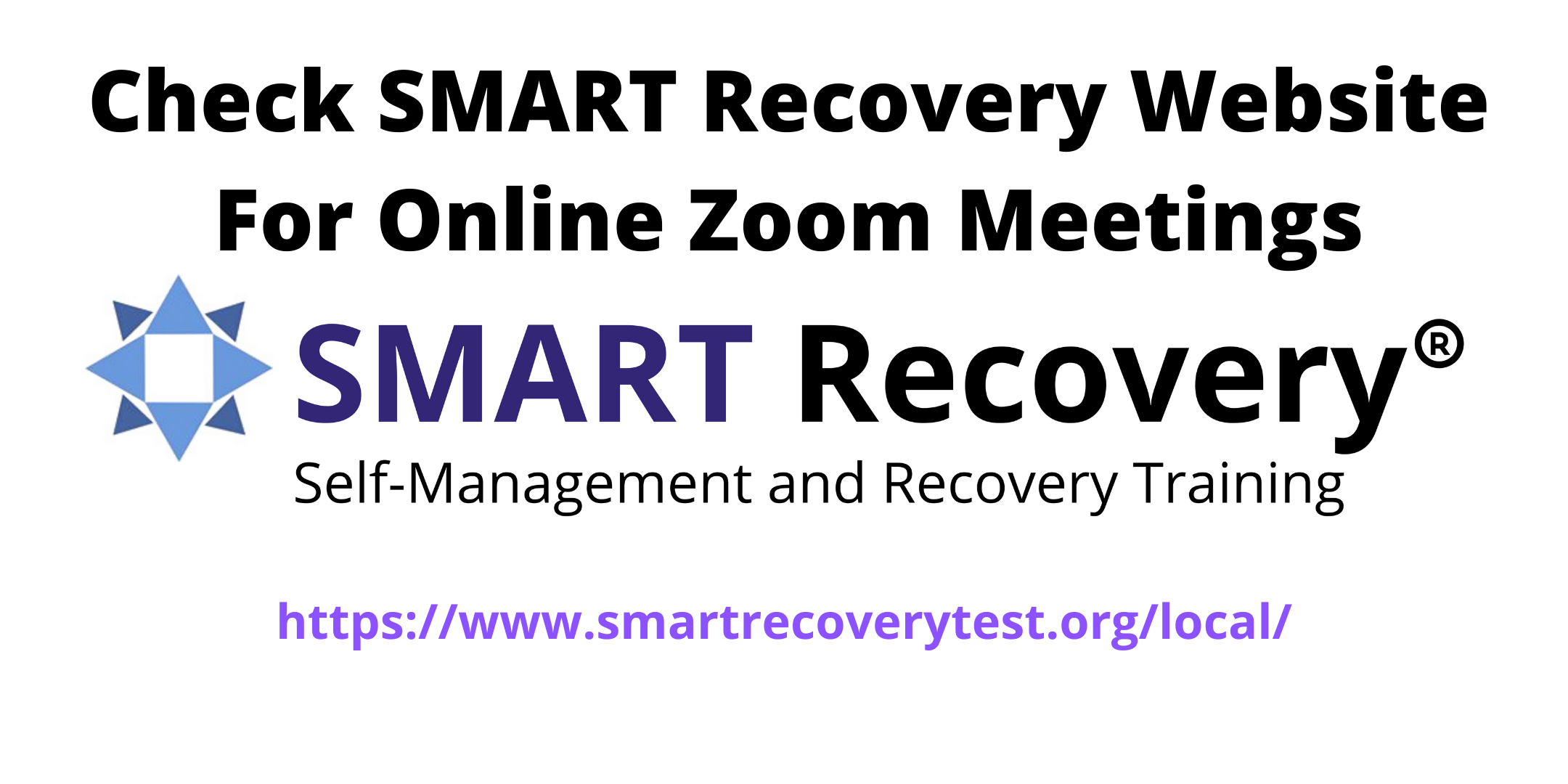 Check For SMART Recovery Online Meetings