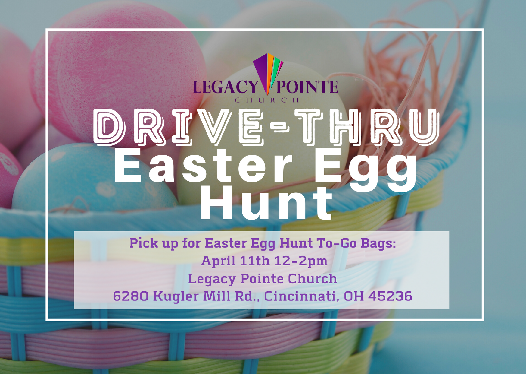 Drive Thru Easter Egg Hunt 11 Apr 2020