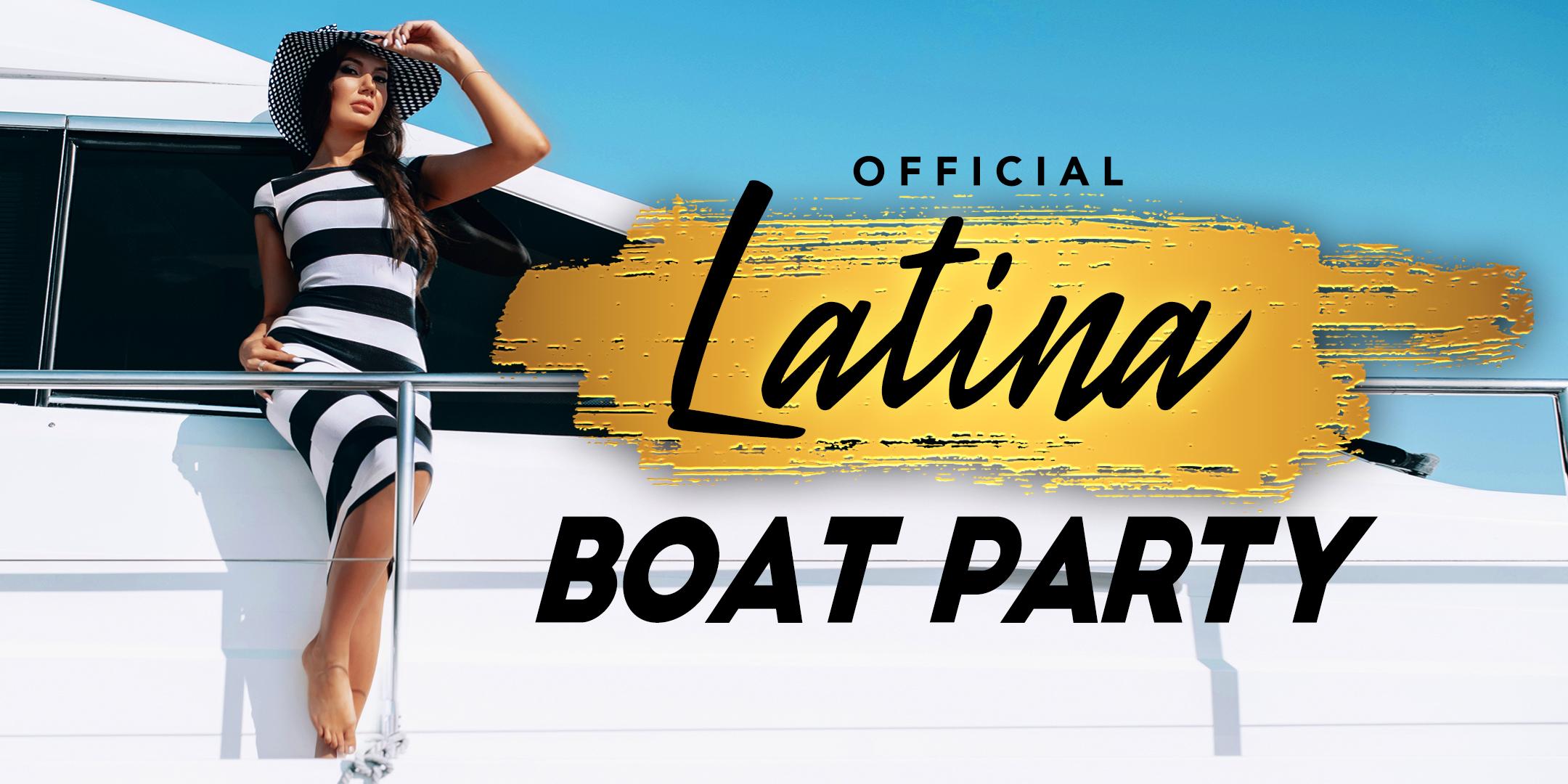 #1 Official LATINA BRUNCH Party Yacht Cruise: Sunday Fiesta in New York City