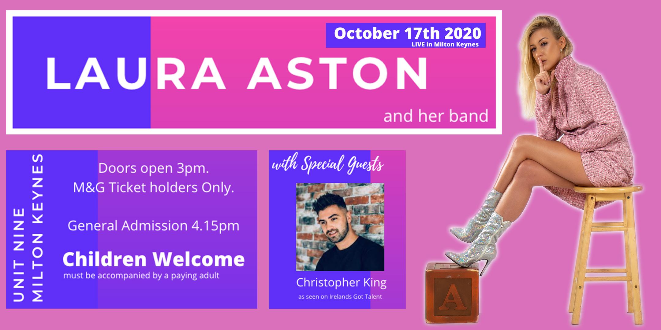 Laura Aston LIVE in Milton Keynes with Special Guests