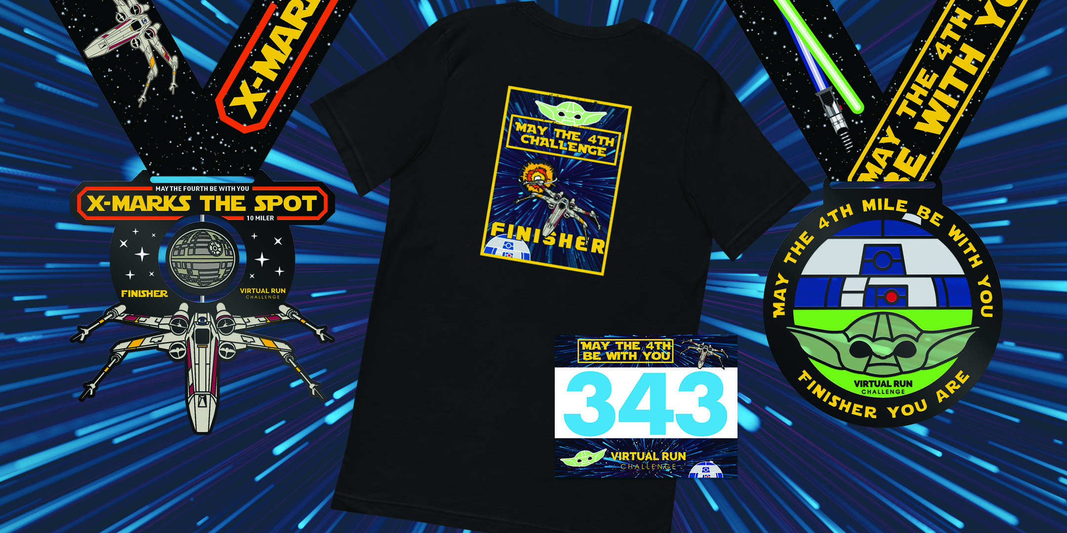 2020 May the 4th Virtual Run Walk Challenge - Frisco