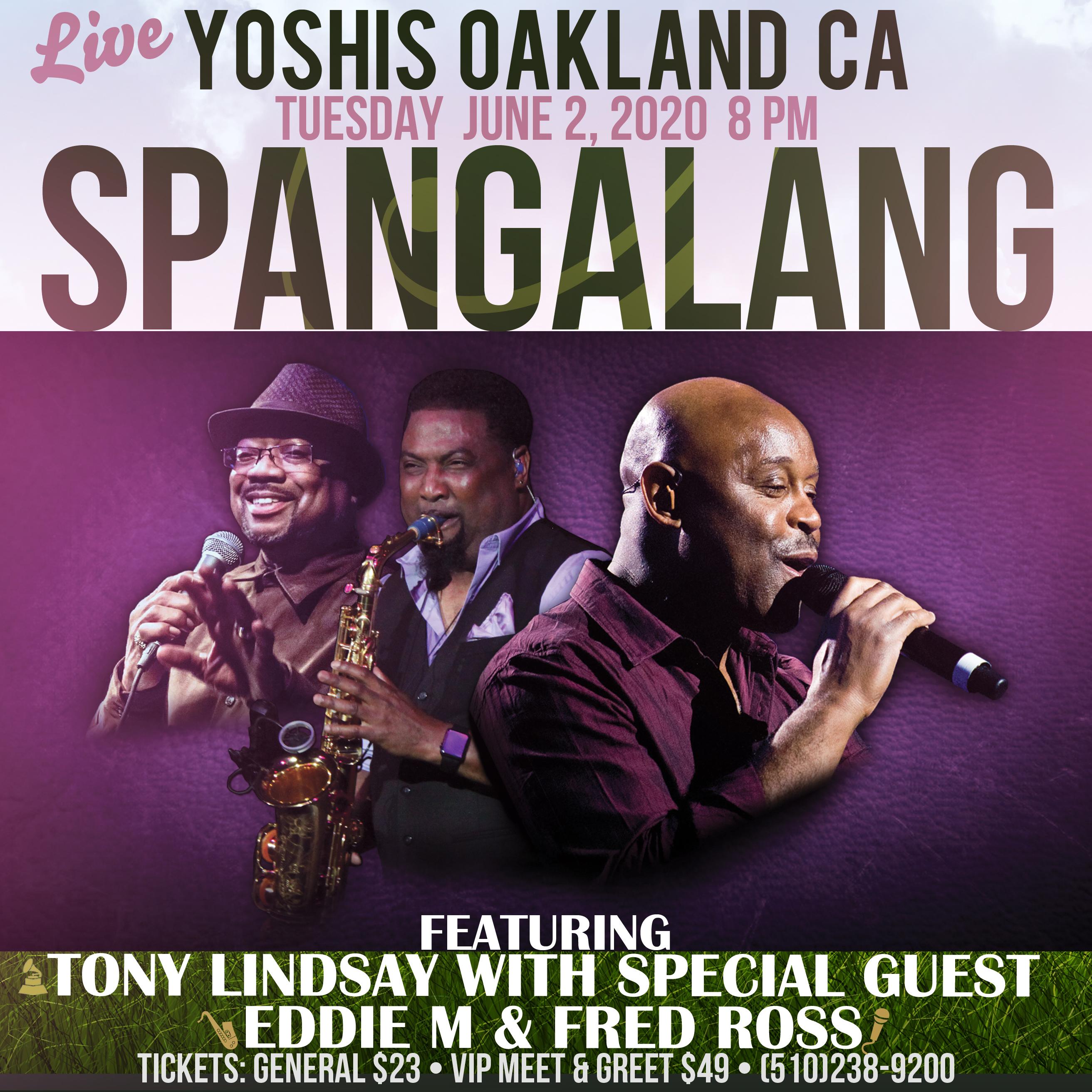 Spangalang feat. Tony Lindsay, Eddie Minifield, & Fred Ross