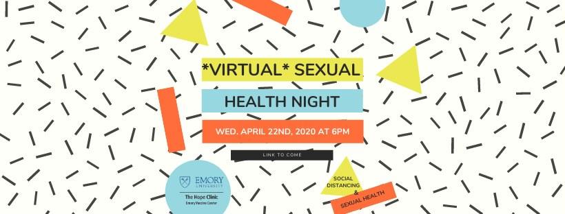 Emory Hope Clinic: 4th Wednesday's Sexual Health Night (Live on Facebook)
