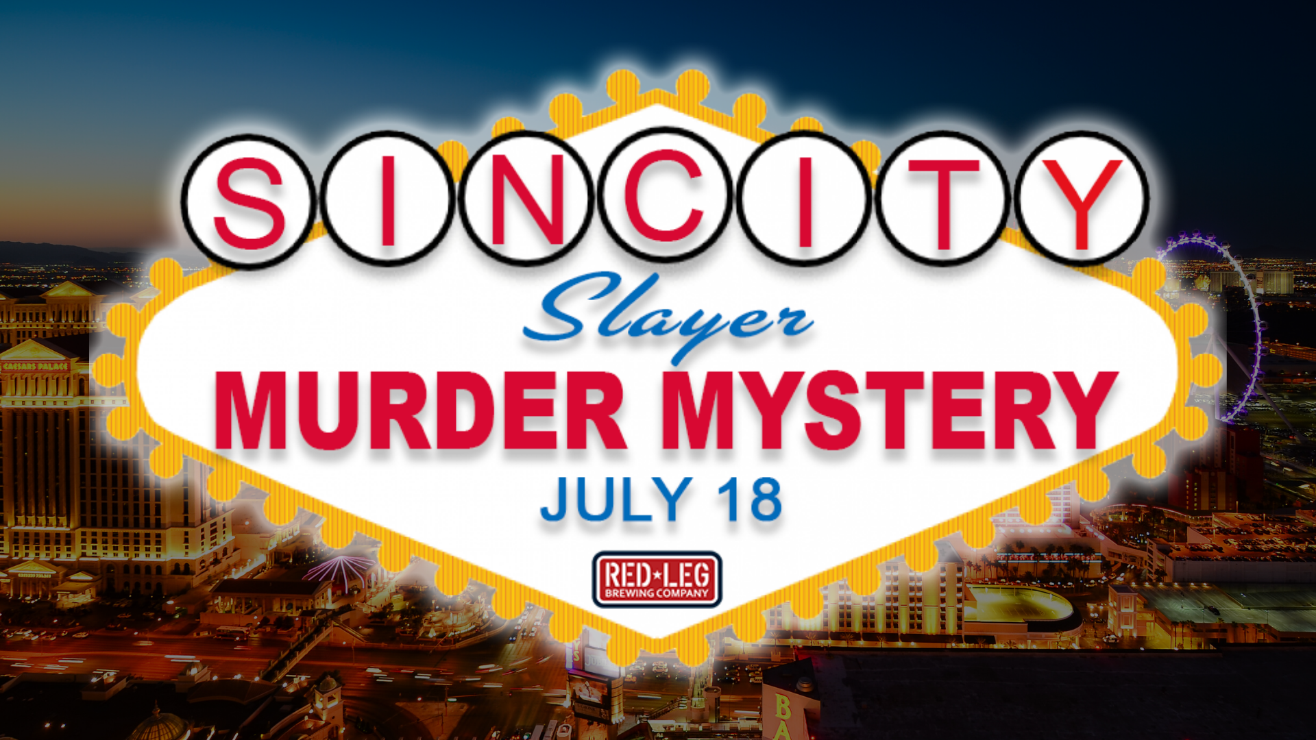 Sin City Slayer Murder Mystery