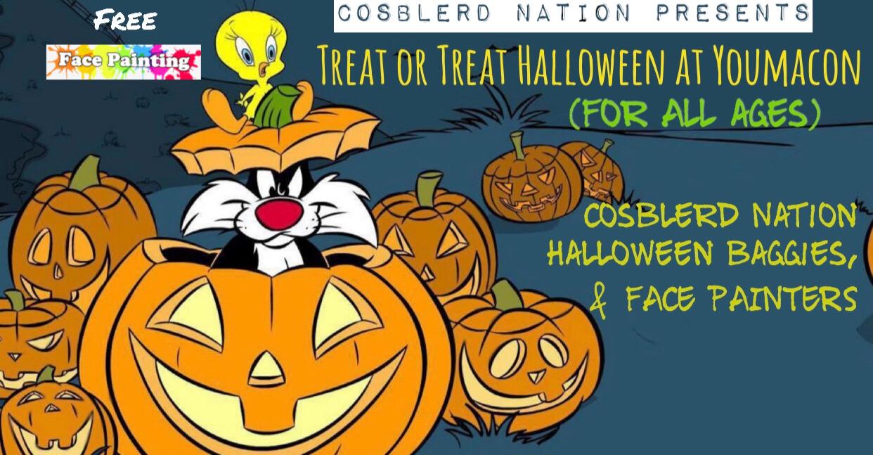 Cosblerd Nation Presents Treat or Treat Halloween giveaway at Youmacon